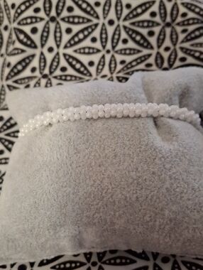 LAGOS White Beaded Twist Bracelet